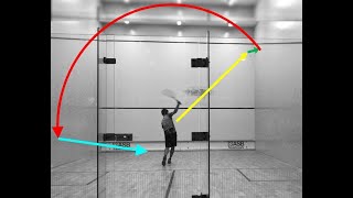 How to hit Corkscrew lobs in squash