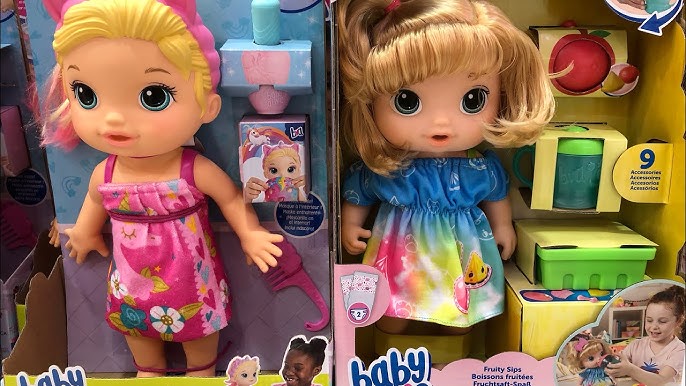 Boneca Baby Alive Sudsy Styling Loira Salão de Beleza de Espuma Hasbro -  Fátima Criança