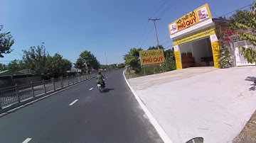 Đường tỉnh 882 đoạn từ cầu Ông Tạo đến quốc lộ 60 - Cầu Hàm Luông - Vòng xoay Tân Thành