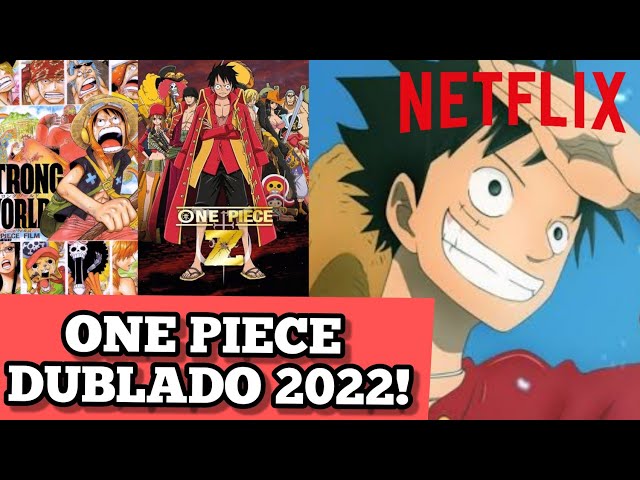 Salve salve galera, sei que muitos de vcs sabem que a netflix lançou one  piece dublado