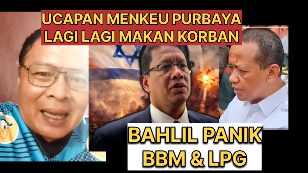 Ucapan Menkeu Purbaya makan korban lagi! BAHLIL PANIK . Nasibnya bisa seperti Erick Thohir!