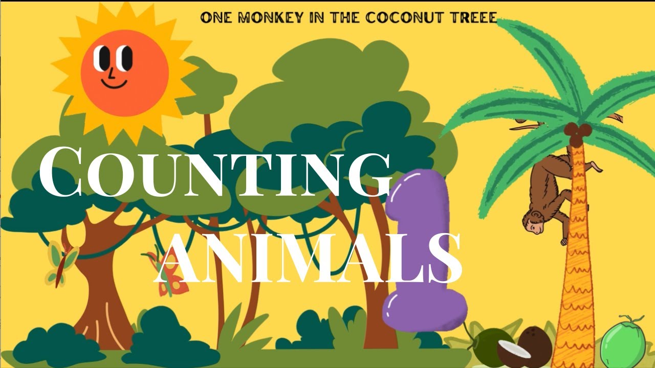 Counting animals from 1 to 10 song youtube