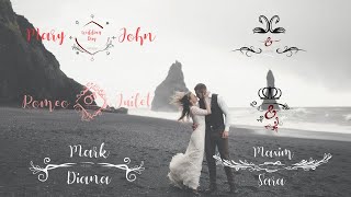 Wedding Titles Pack After Effects Templates