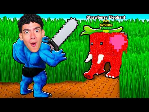 CUT THE GRASS FOR BRAINROTS IN ROBLOX! - Donato Roblox