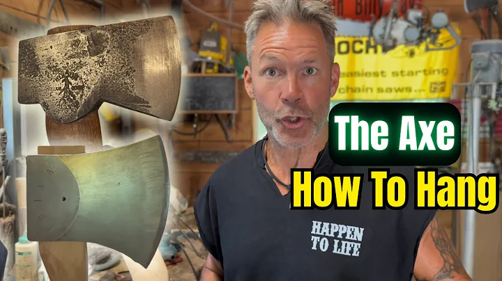 How To Hang An Axe, Buckin’ Style (New Axe Handle)