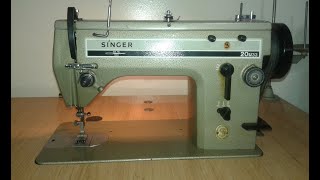 Singer 20u33 , arreglar el tiempo, zigzac y tensión máquina de coser sewing machine