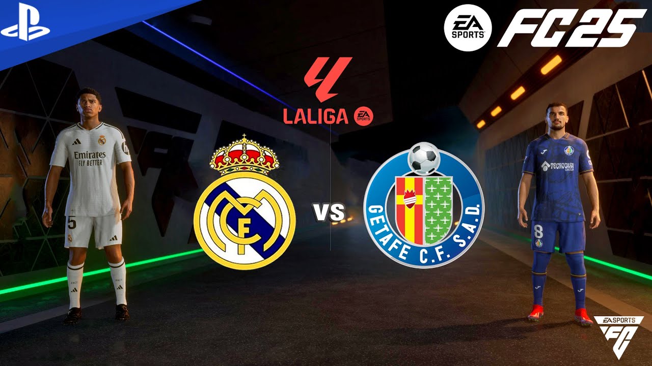 FC 25 - Real Madrid vs Getafe - La Liga Match 2024/25 | PS5™ 4K - YouTube