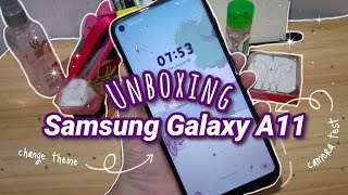 📱samsung galaxy a11 aesthetic unboxing + camera 📷 test + customizing navigation bar and theme screenshot 2