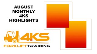 4KS Forklift Training Birmingham August 2023 Highlights