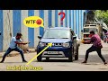 Best Invisible Rope Prank on Street😳😳 by PrankBuzz