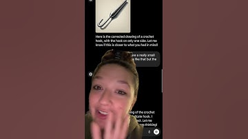 THE END OMG 🥴😂 Asking AI what it thinks a crochet hook looks like #ai #chatgpt #crochet