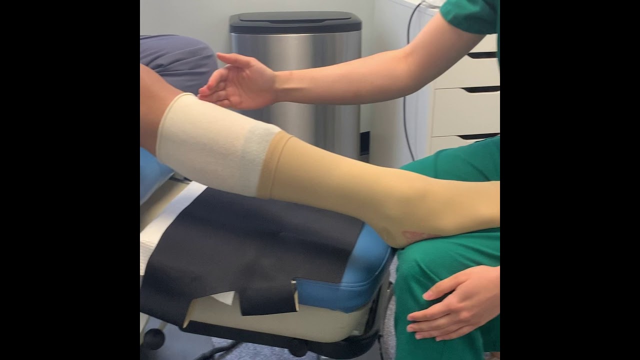 Circaid Instructions How to Properly Use CircAid Stockings - YouTube