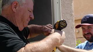 Quick Escape Ultimate Window Screen installation