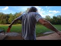 #DiscGolf Practice at #SanduskyPark - 1st (initial long) throwing techniques