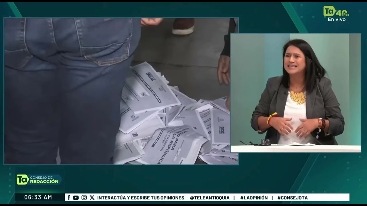 Entrevista senadora Paola Holguín en Teleantioquia