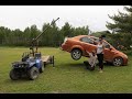 Can You Believe This?  Our Homemade Crane Can Lift Our Car.