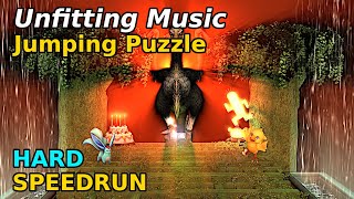 FFXIV - Unfitting Music Jumping Puzzle Speedrun