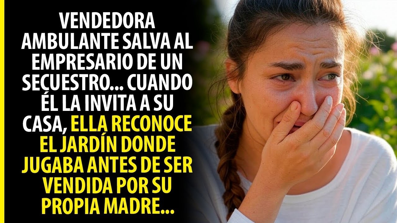 ELLA RECONOCE EL JARDÍN DONDE JUGABA ANTES DE SER VENDIDA POR SU PROPIA MADRE