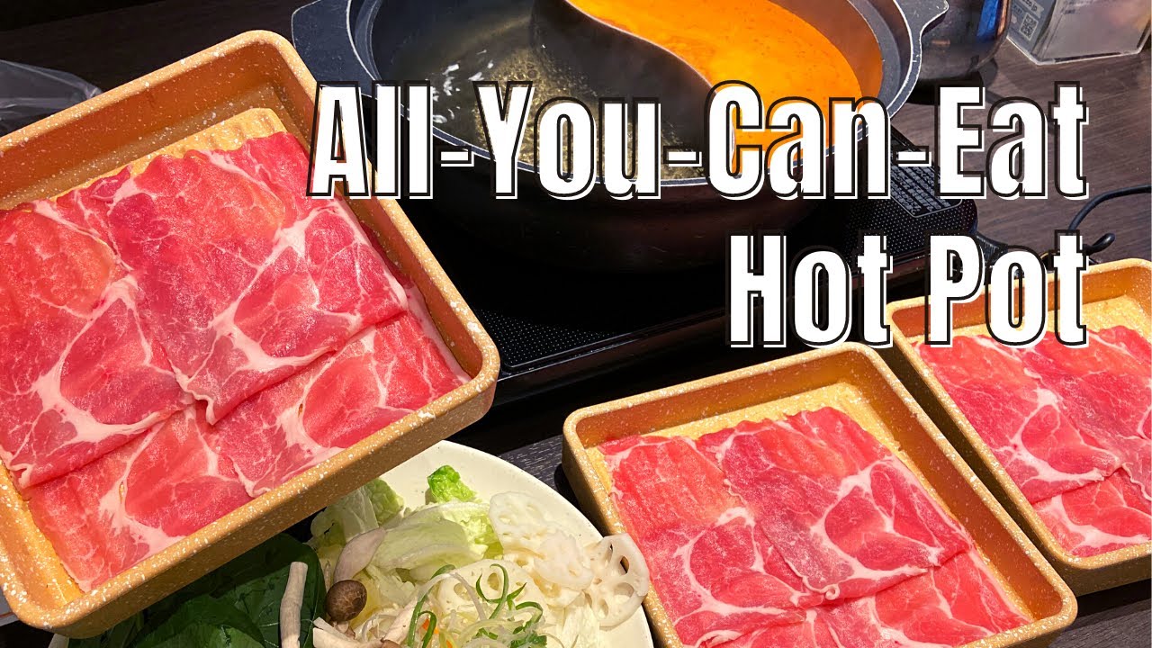 AllYouCanEat SHABU SHABU HOTPOT in TOKYO SHABUYO ถูกต้องมาก