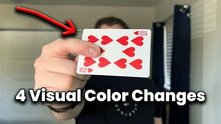 4 Visual Card Tricks Anyone Can Learn Revealed | Magic Trick Tutorial
