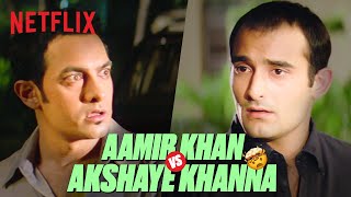 Aamir Khan’s MONOLOGUE Makes Akshaye Khanna FURIOUS! 😱| #DilChahtaHai | Netflix India