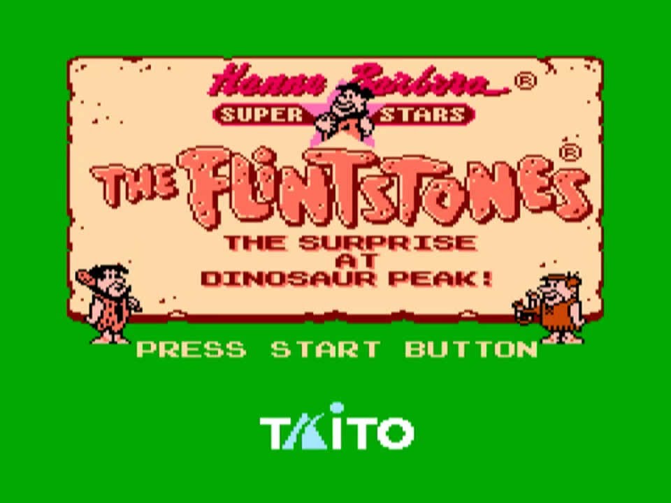フリントストーン　ファミコンソフト ファミリーコンピュータ『フリントストーン』 | BEEP