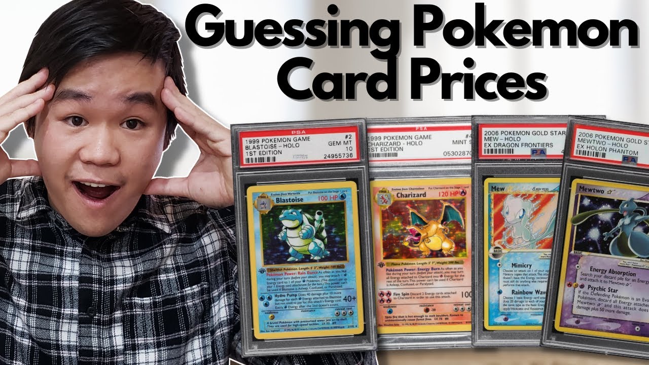 Can you tell which pokemon card is more expensive? Can you tell which pokemon card is more expensive?