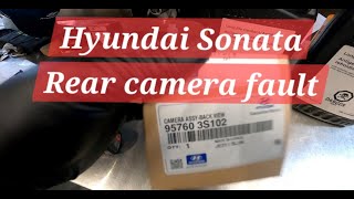 2011-2014 Hyundai Sonata | How to replace back up camera screenshot 5