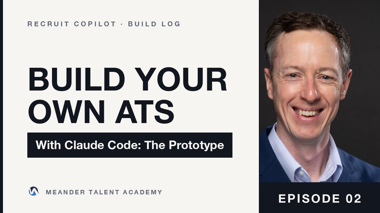 How to Build Your Own ATS with Claude Code: The Prototype | Episode 02