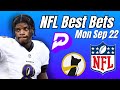 MNF LIONS VS RAVENS BEST BETS!! MONDAY SEPTEMBER 22 On PRIZEPICKS and UNDERDOG IN THE NFL 09/22/25