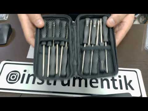 Набір викруток для регулювання карбюраторів 12 шт, видео 1