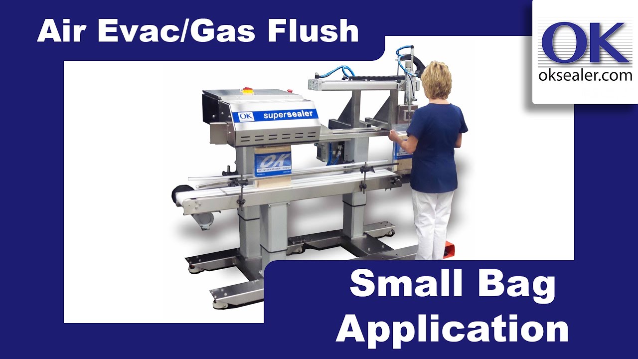 Air Evacuation/Gas Flush for Small Bag Application YouTube