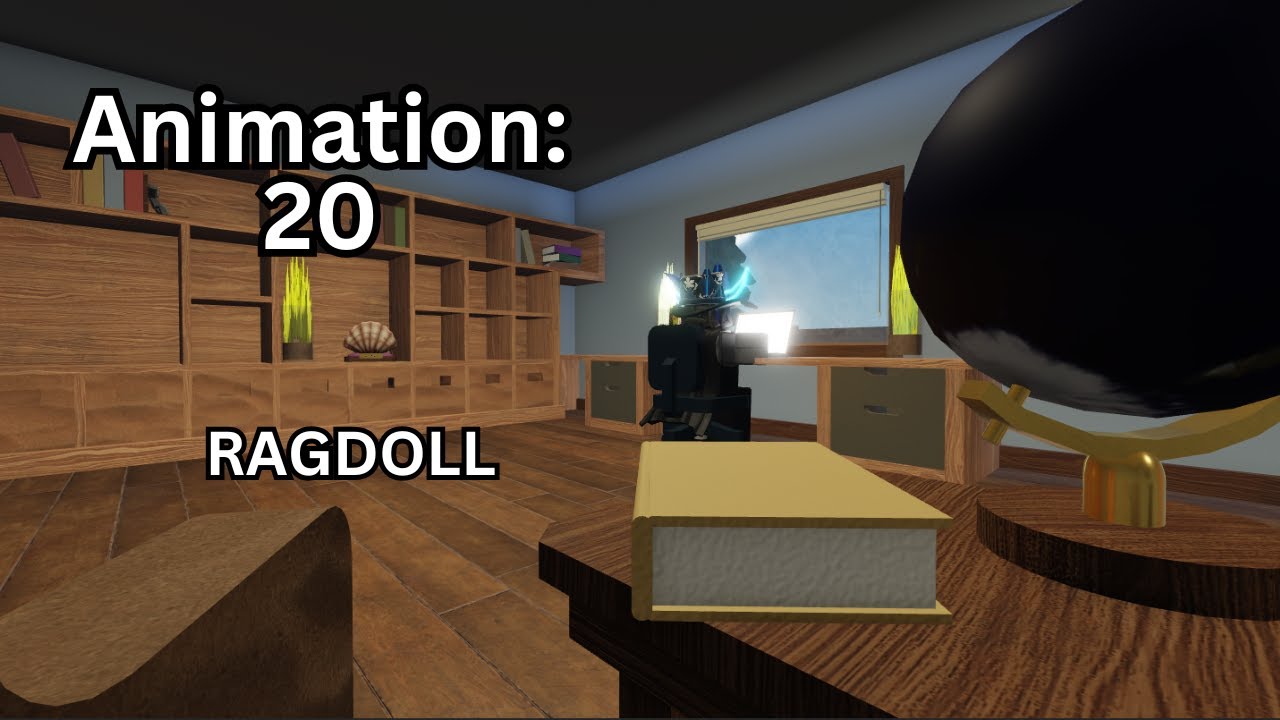Ragdoll animation test - YouTube