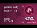 Round 3 FS 54 Kg F KHALIFA TUN Df Z IMEGHRI MAR By TF 10 0