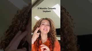 3 Months Ceramic Implant #ceramicimplants #ceraroot