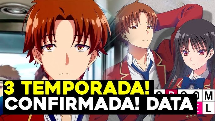 Classroom of the Elite: anunciado a data de estreia da 2ª temporada – ANMTV