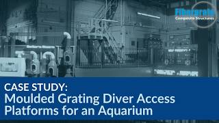 Diver Access Moulded Grating Platforms for an Aquarium | Fibergrate Case Study