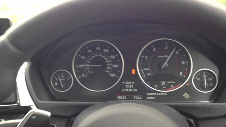 BMW F30 335d X Drive Launch Control