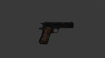 Blender | Colt 1911 | Gun Model