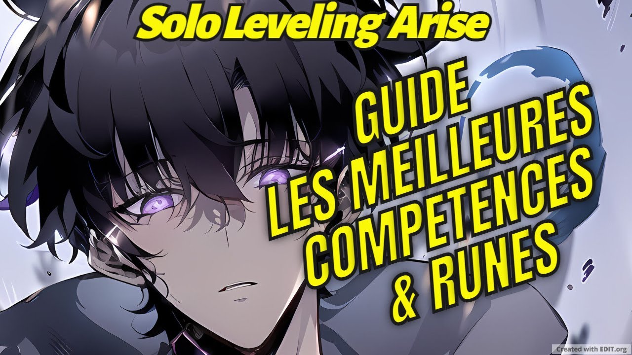 Solo Leveling Arise : GUIDE LES MEILLEURES COMPETENCES & RUNES ...
