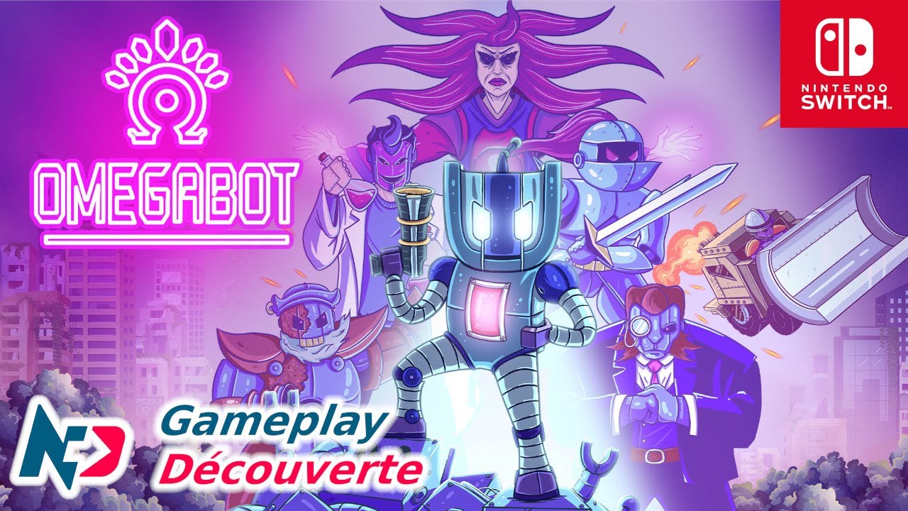 OmegaBot - Nintendo Switch Gameplay [FR] - YouTube