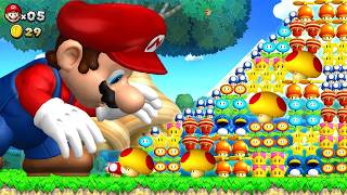 What Happens when Giant Mario uses every Power-Up 999x in New Super Mario Bros. U? What Happens when Giant Mario uses every Power-Up 999x in New Super Mario Bros. U?