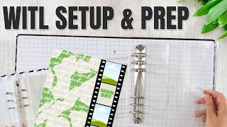 Week in the Life SetUp & Prep 2026 - Album, Pages & Simple Systems