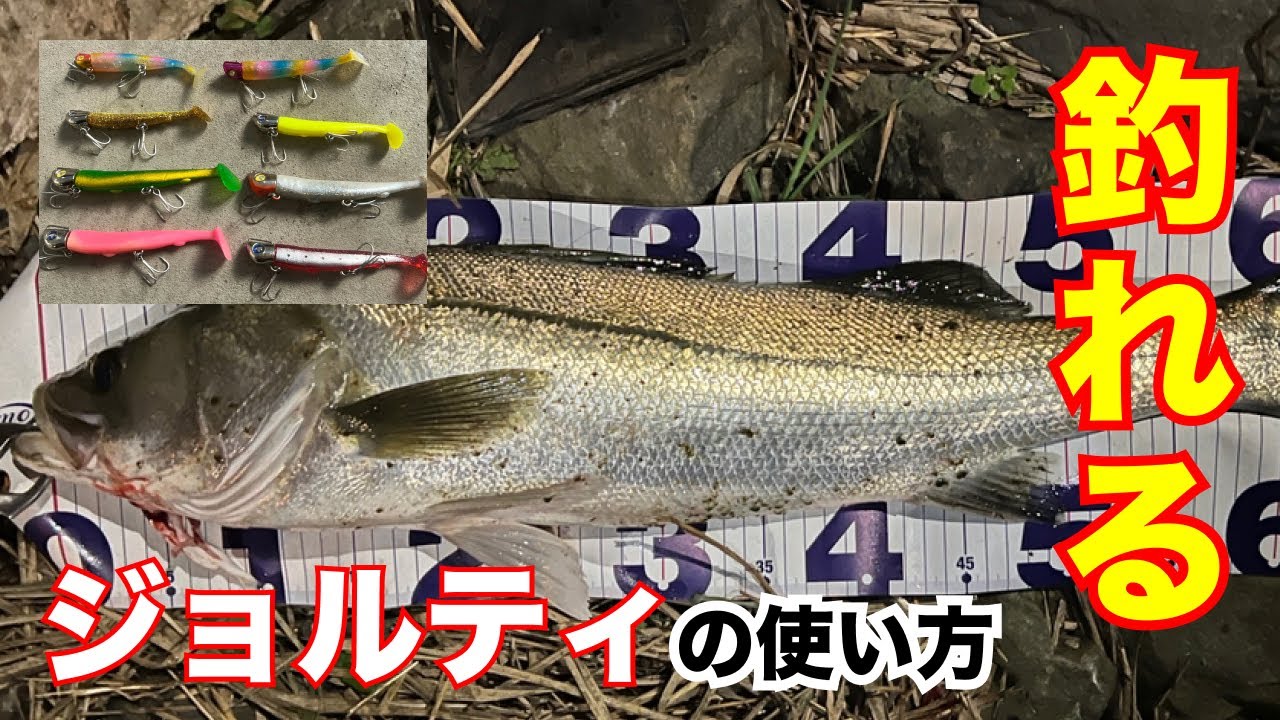 ブルーブルー】シーバスの餌!?ジョルティシリーズの使い方＆インプレ