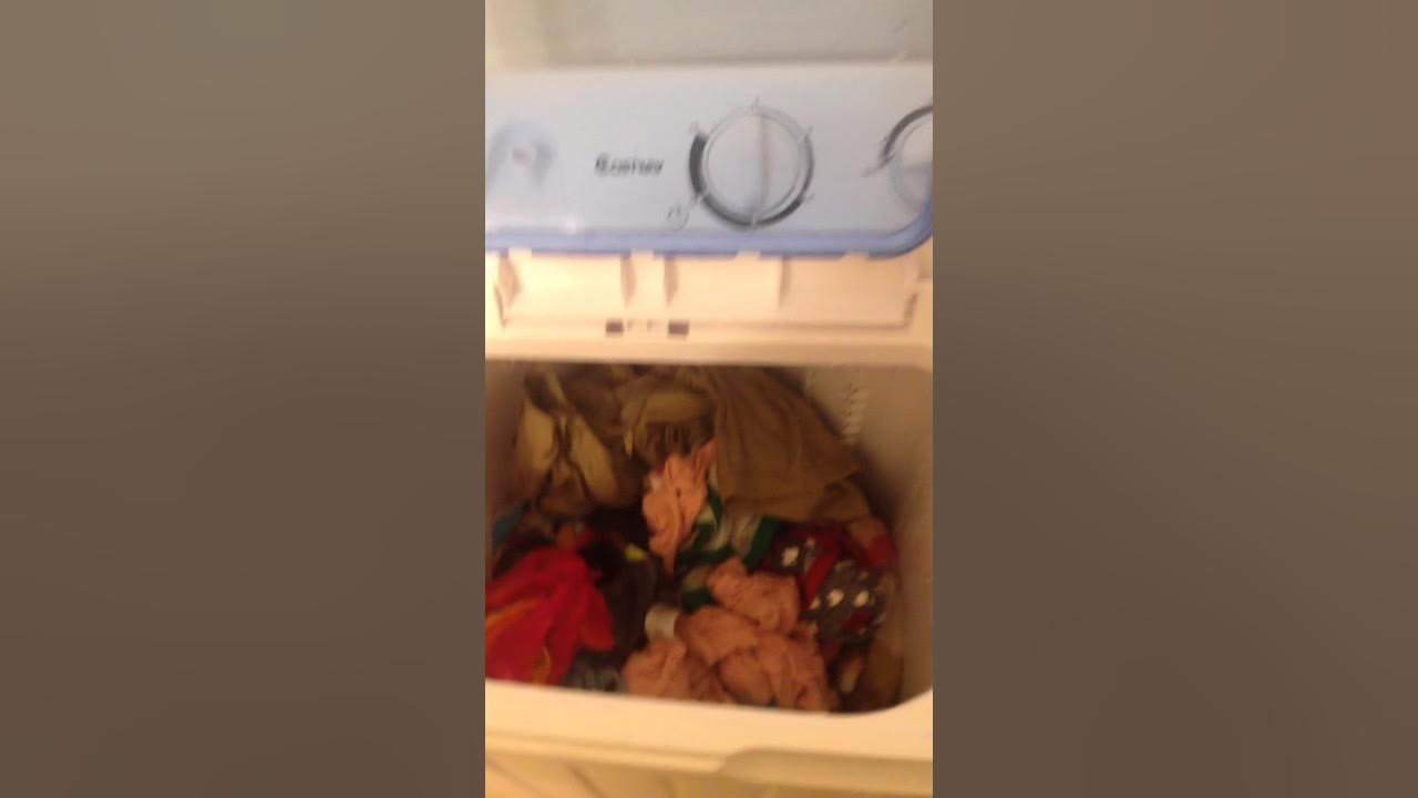 Costway Twin Tub Washing Machine Part2 - YouTube