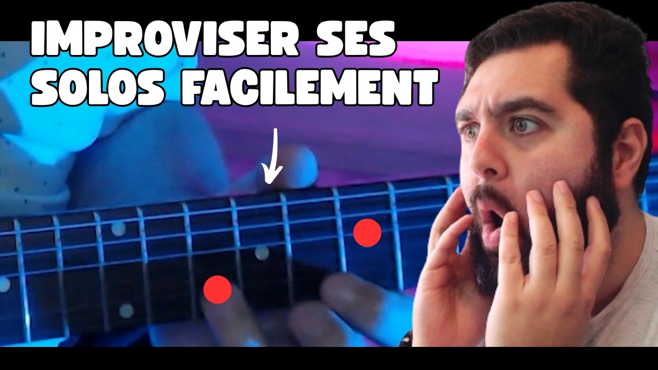 IMPROVISATION GUITARE : Le Secret Pour Viser Les Bonnes Notes à Coup Sûr et Jouer Sans Bloquer