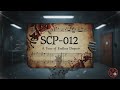 The Demonic Song That Makes You Bleed: SCP-012 Explained