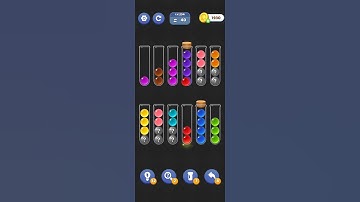 Ball colour sort puzzle level 234 #games #gaming #gameplay