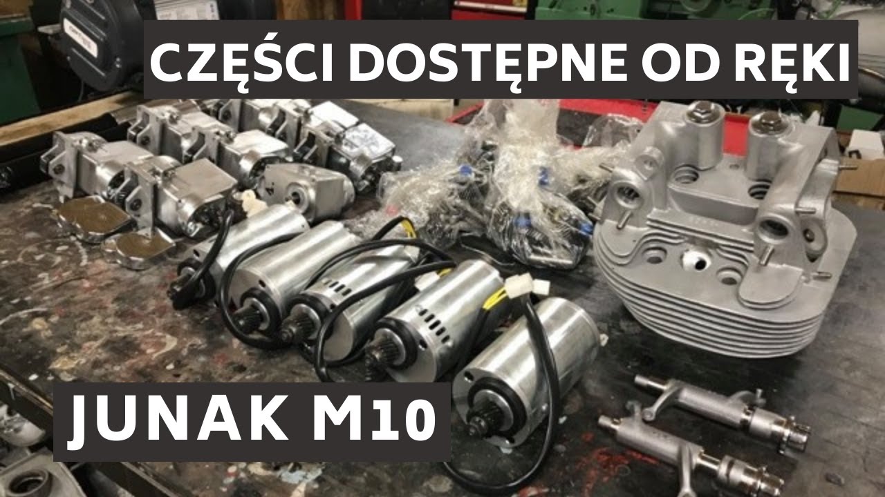 Junak M10. Części dostępne od ręki.