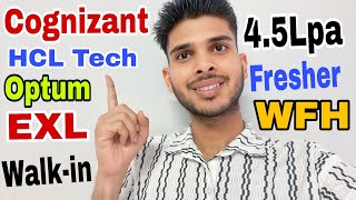 Mega Walk-in Drive Optum | HCL Tech | EXL | Work From Home Jobs | EXL Company Noida | The Ravi Vlogs